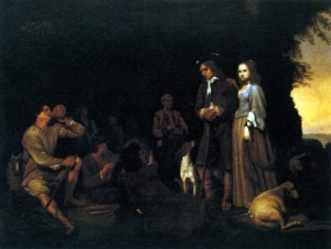 ca. 1646-50, oil on canvas, 74.5x98 cm, Galleria dell' Academia Nazionale di San Luca, Rome