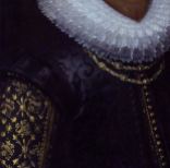 Detail of cloak and collar