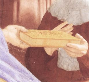 Detail from the Pandects, attributed to Lorenzo Lotto