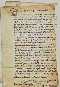 Love letter from Carel Martens to Jacoba Lampsins, Utrecht Municipal Archives