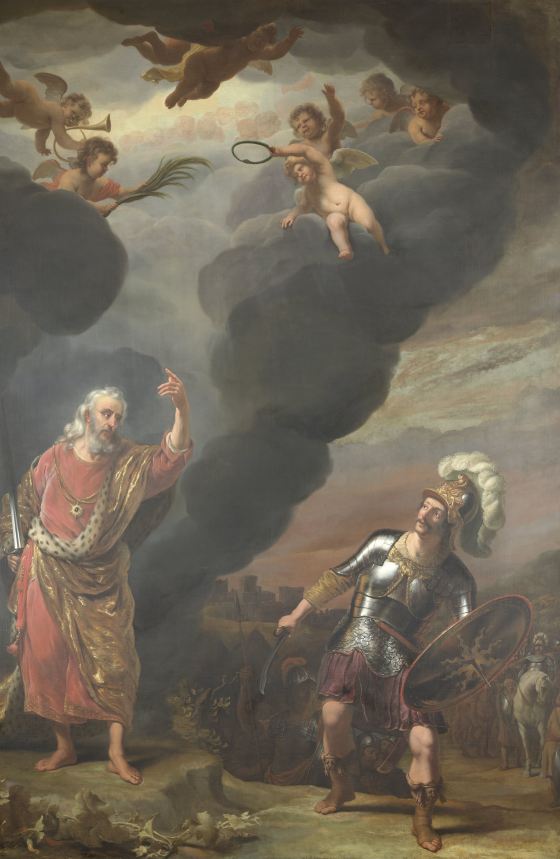 Ferdinand Bol, the Lord Appears to Joshua. Image Rijksmuseum