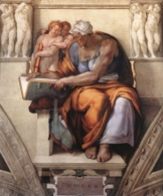 7. Michelangelo, Cumaean Sybil, Sistine Chapel