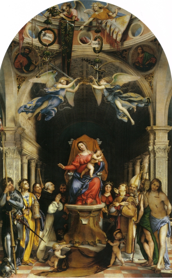Lorenzo Lotto, Colleoni Martinengo altarpiece, 1513-1516, San Bartolomeo, Bergamo