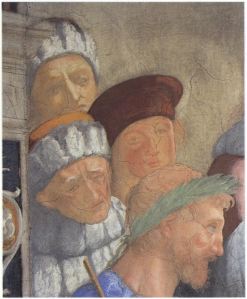 Lorenzo Lotto, Heads from the Pandects, Stanza della Segnatura