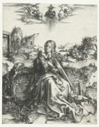 16. Albrecht Dürer, Holy Family with the Dragonfly, engraving, c. 1495. Rijksmuseum