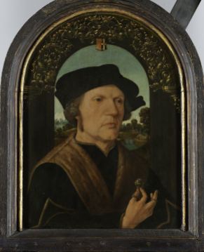 37. Jan Gerritsz van Egmond van de Nijenburg, newly attributed to Jacob Cornelisz, c. 1518, 41.5x33.5cm, Rijksmuseum