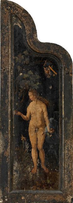 18. Reverse of left wing of Occo Triptych, KMSKA Antwerp