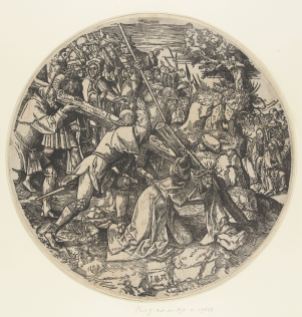 13. Christ carries the Cross from the Large Round Passion, ca. 1511-14, 35x28.5 cm, Rijksmuseum (without borders)