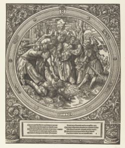 5. Betrayal of Christ, 1517, woodcut, 30 cm, Rijksmuseum
