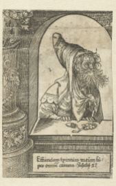 19. The Prophet Joel, ca. 1523, 15.5x10.2 cm, Rijksmuseum