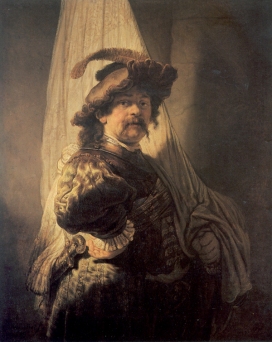 Rembrandt, The Standard Bearer, 1636, oil on canvas, 118.8x96.8 cm, Collection of Elie de Rothschild, Paris